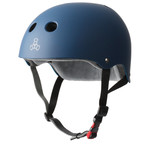 Triple 8 Cert Sweatsaver Helmet - Navy Rubber - XL/XXL