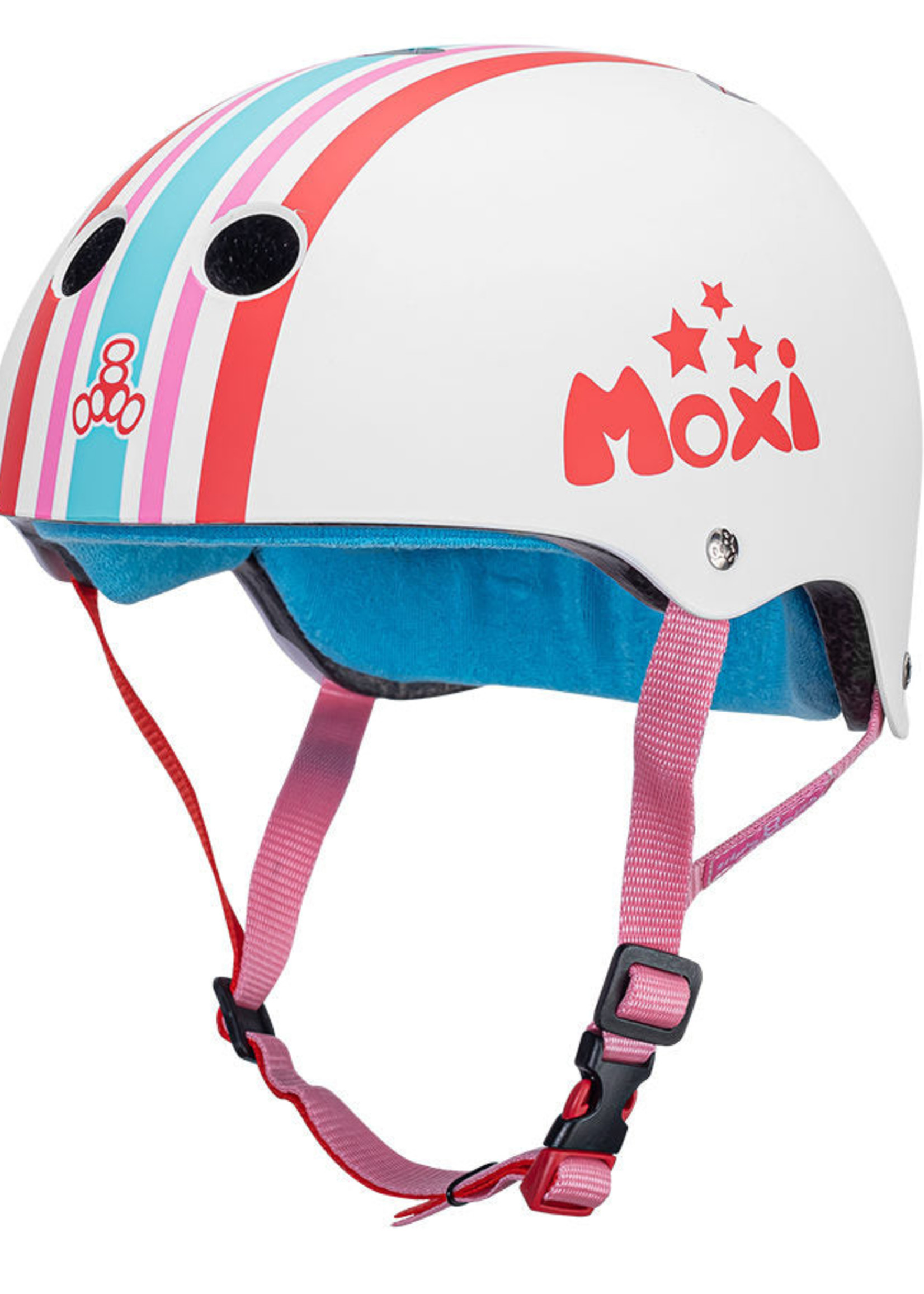 Triple 8 Cert Sweatsaver Helmet - Moxi Stripey - L/XL