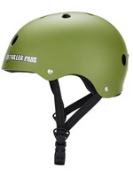 187 187 Pro Skate Sweatsaver Helmet - XL - Army Green Matte