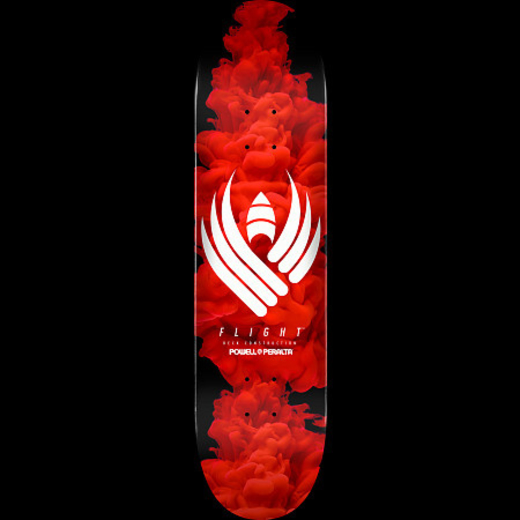 PWP Color Burst Red Flight Deck 8.0 - Status Skateshop bt