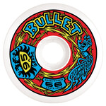 Bullet Bullet 66mm 95a Speedwheels Reissue (White/Red)