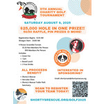 Tournament Player - Shorty's Rescue Charity - 8/9/25