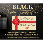 Black Friday Promo