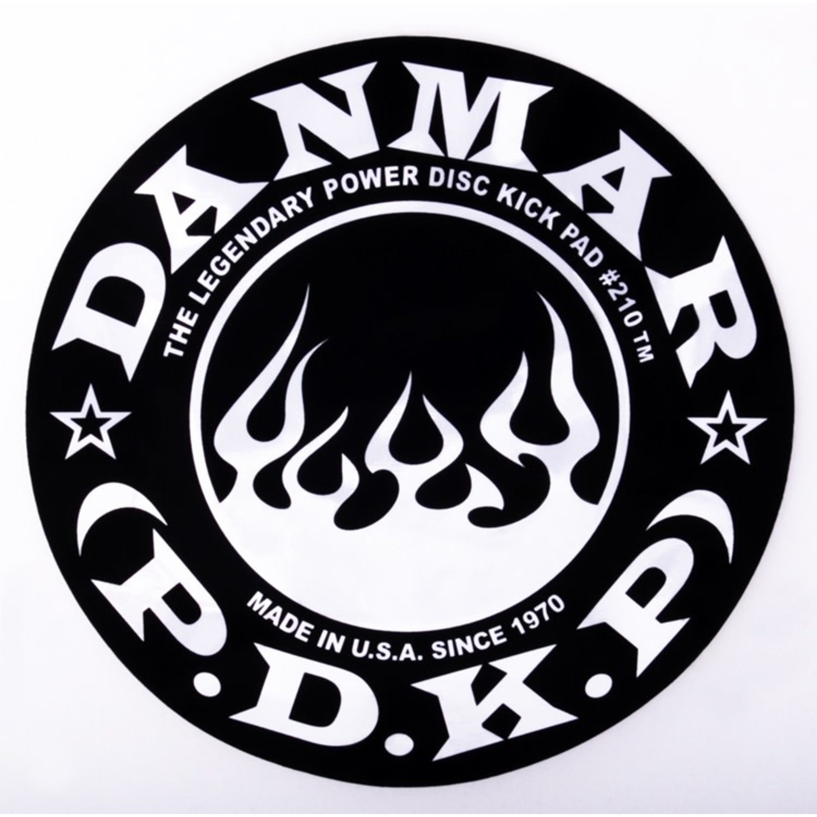 Danmar Danmar Bass Drum Impact Pad Flame 210FL1