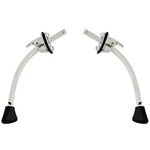 Ludwig Ludwig Curved Spurs Set Complete 1/2" LC1308SP