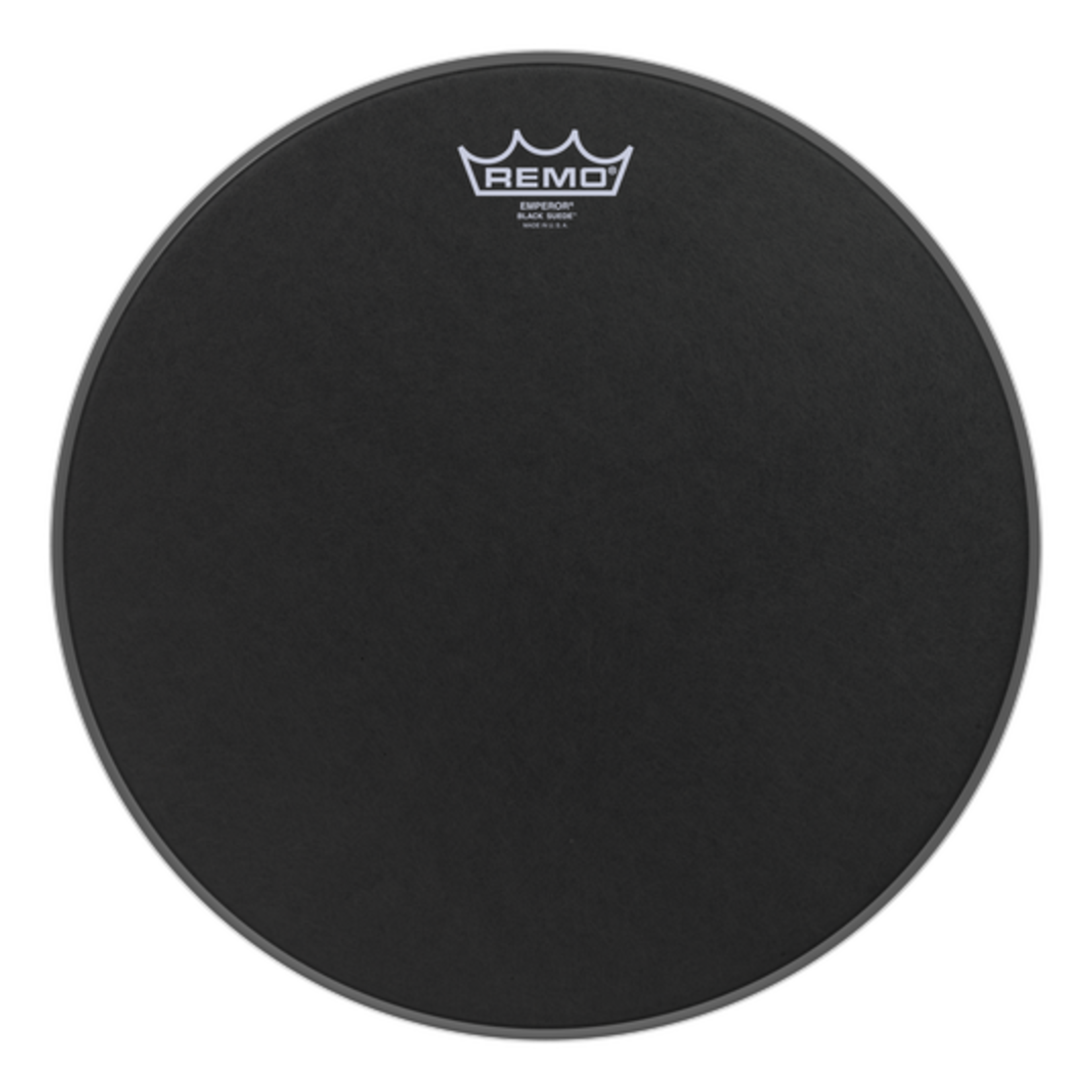 Remo Remo Emperor Black Suede Drumhead