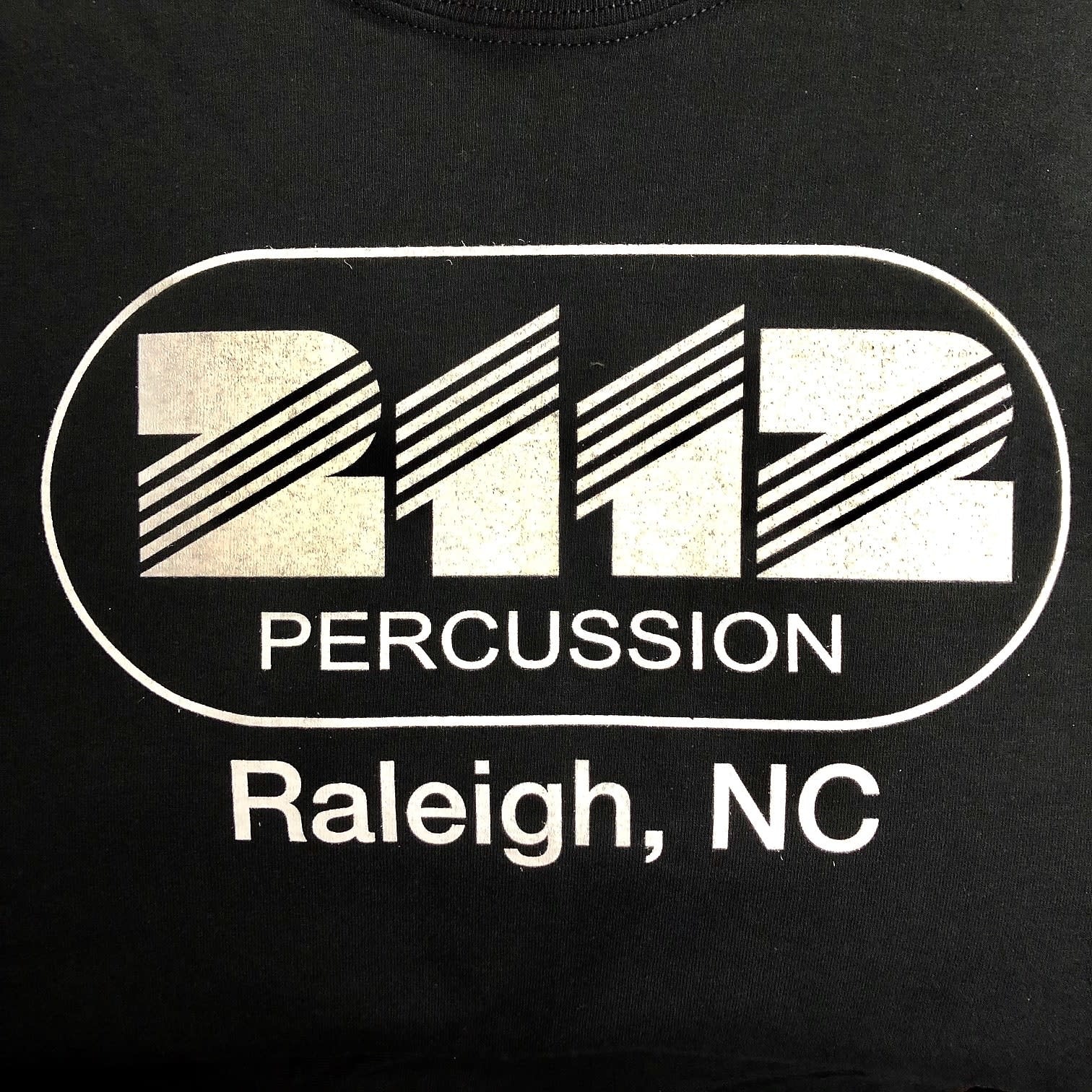 T-SHIRT BLACK 2112 LOGO - 2112 PERCUSSION