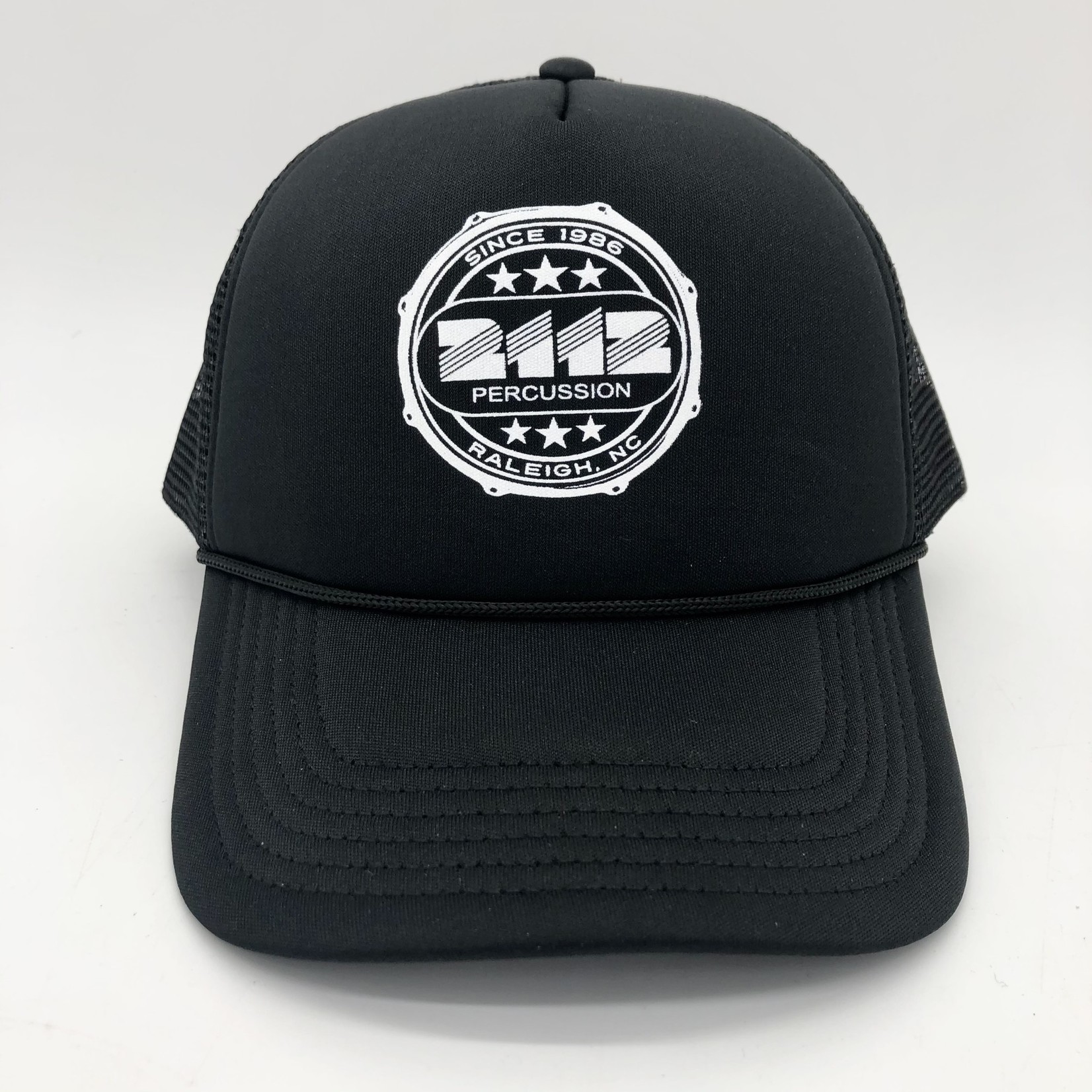 2112 2112 Black with Hoop Logo Trucker Hat
