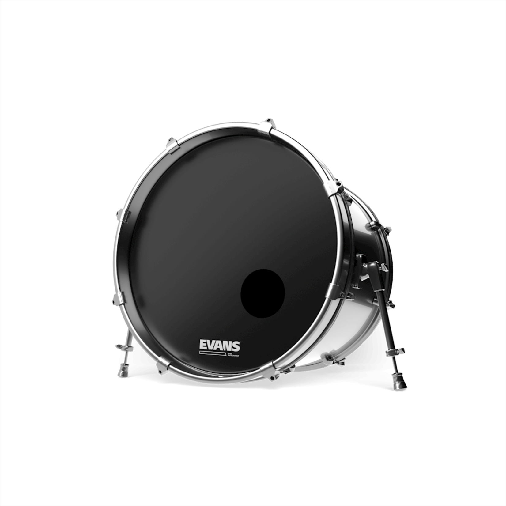 Evans Evans EQ3 Black Resonant Bass Drumhead w/ Port