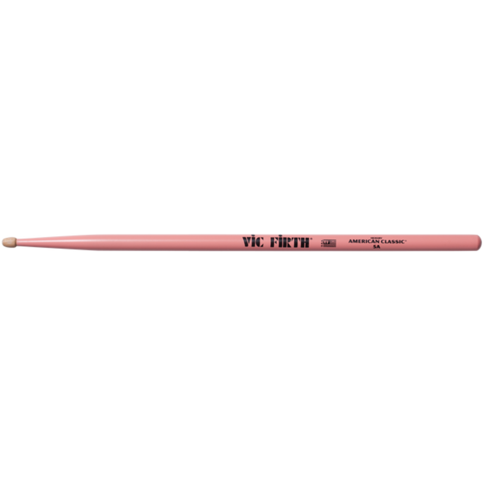 Vic Firth VIC FIRTH AMERICAN CLASSIC 5A PINK WOOD TIP (PAIR)