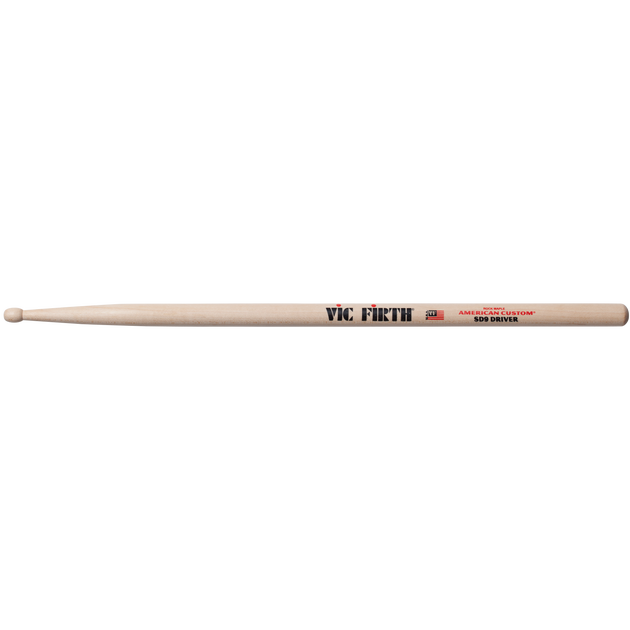 VIC FIRTH AMERICAN CUSTOM MAPLE SD-9 DRIVER - 2112 PERCUSSION