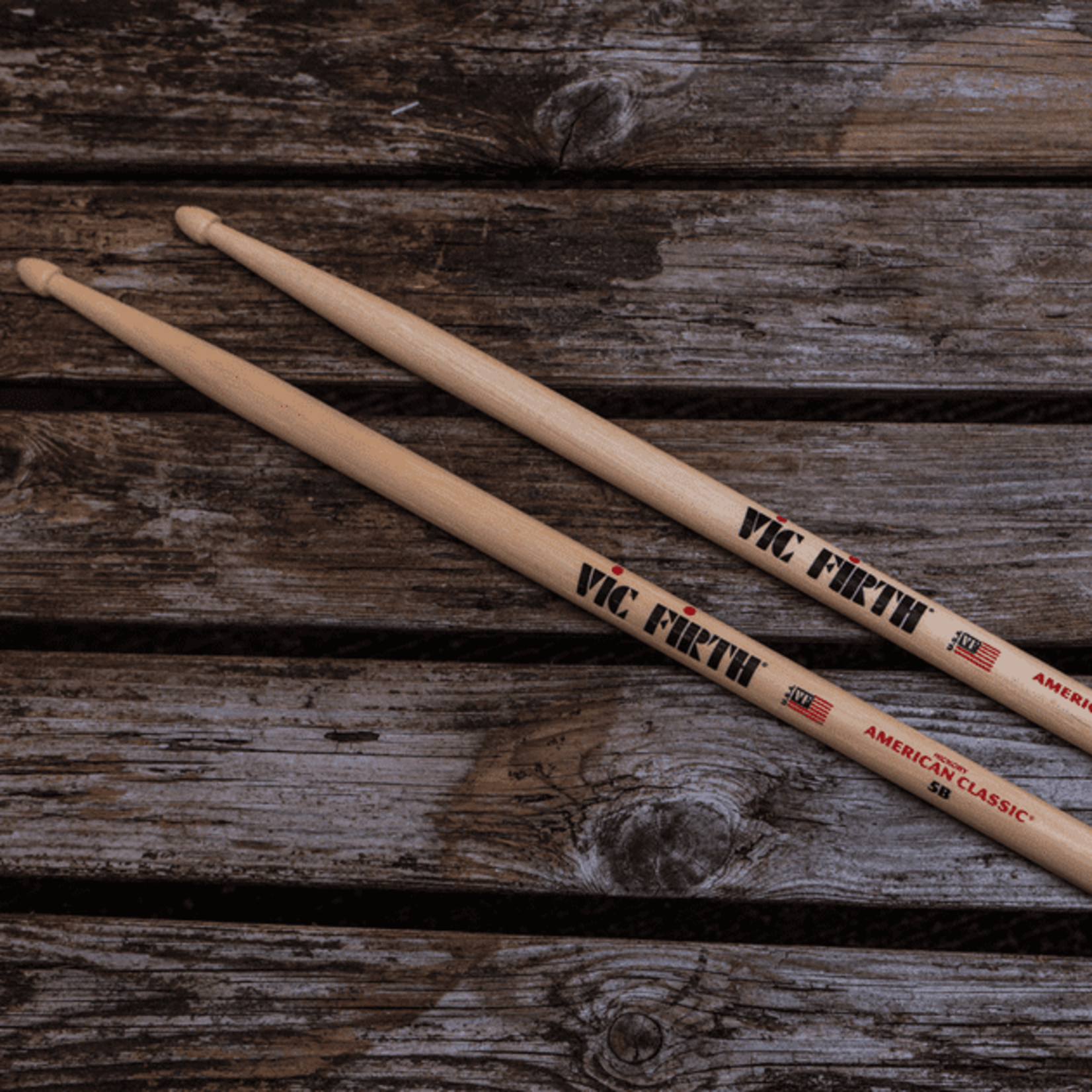 Vic Firth Vic Firth American Classic 5B Wood Tip (Pair)