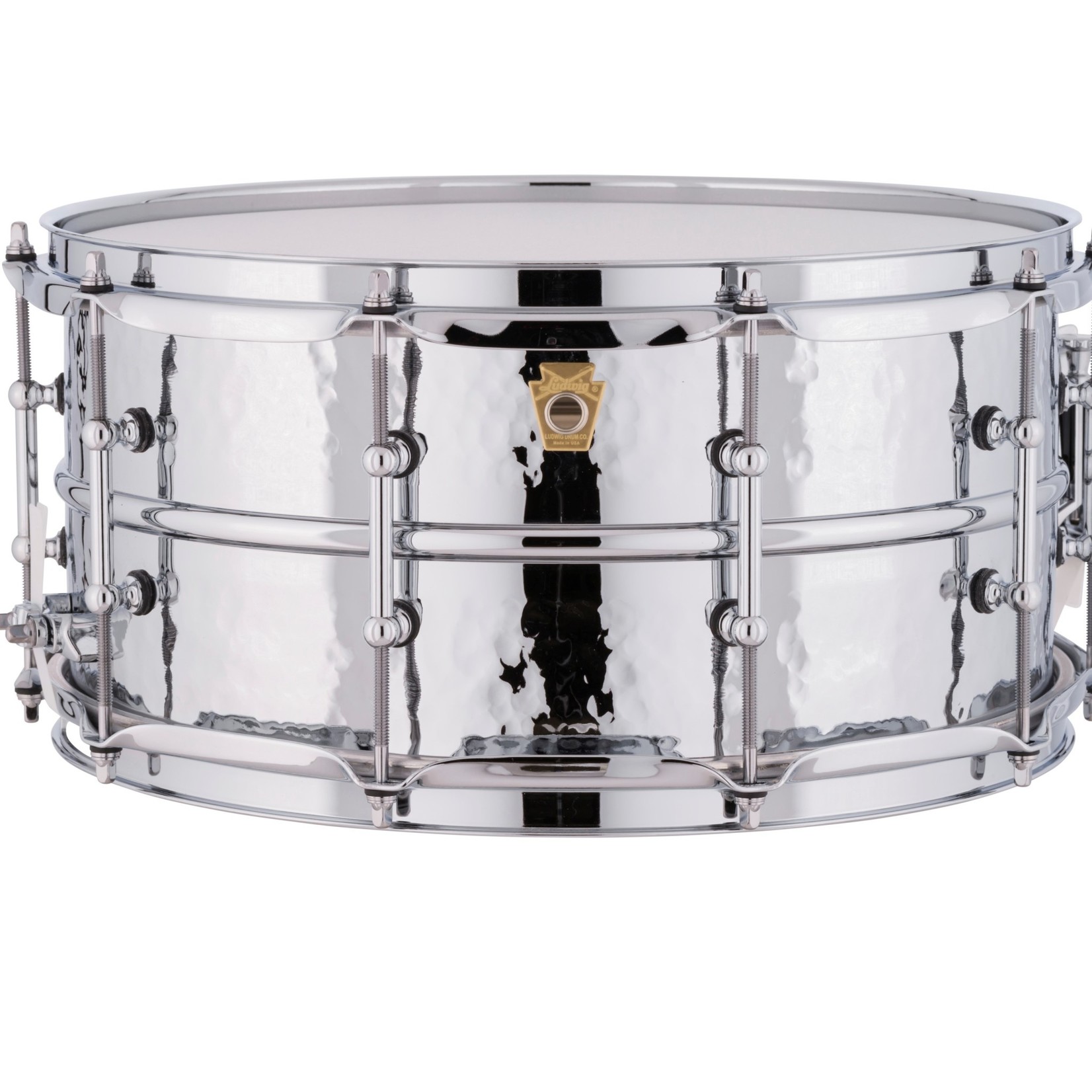 Ludwig Ludwig 6.5x14" Hammered Supraphonic Snare Drum With Tube Lugs LM402KT