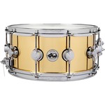 DW DW Collector's 6.5x14" Bell Brass Smooth Finish Snare Drum DRVN6514SPC