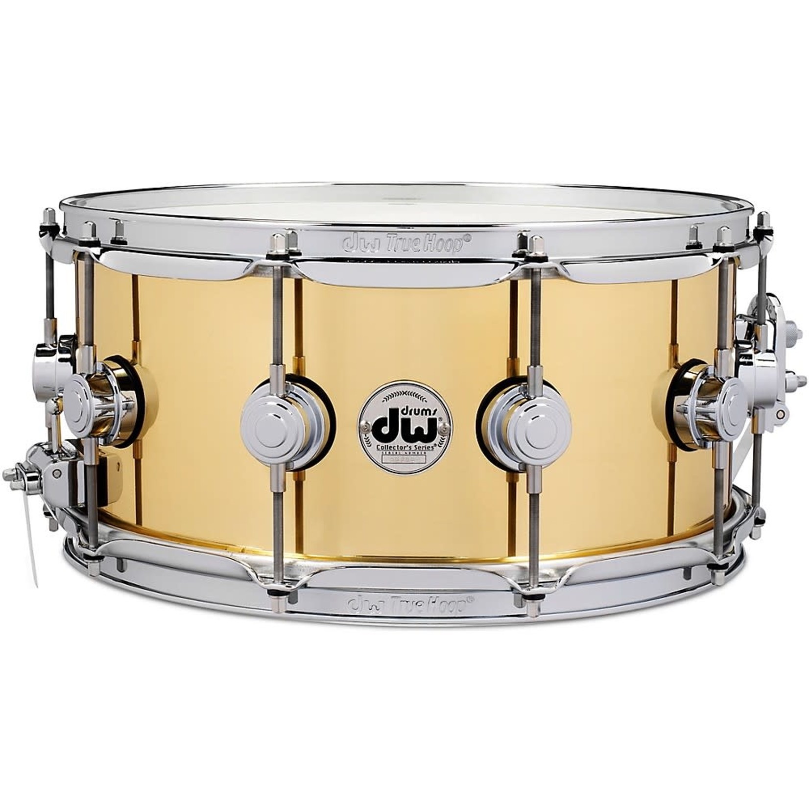 DW DW Collector's 6.5x14" Bell Brass Smooth Finish Snare Drum DRVN6514SPC