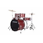 Ludwig Ludwig Accent 5-Pc 22" Complete Drive (Red Sparkle)