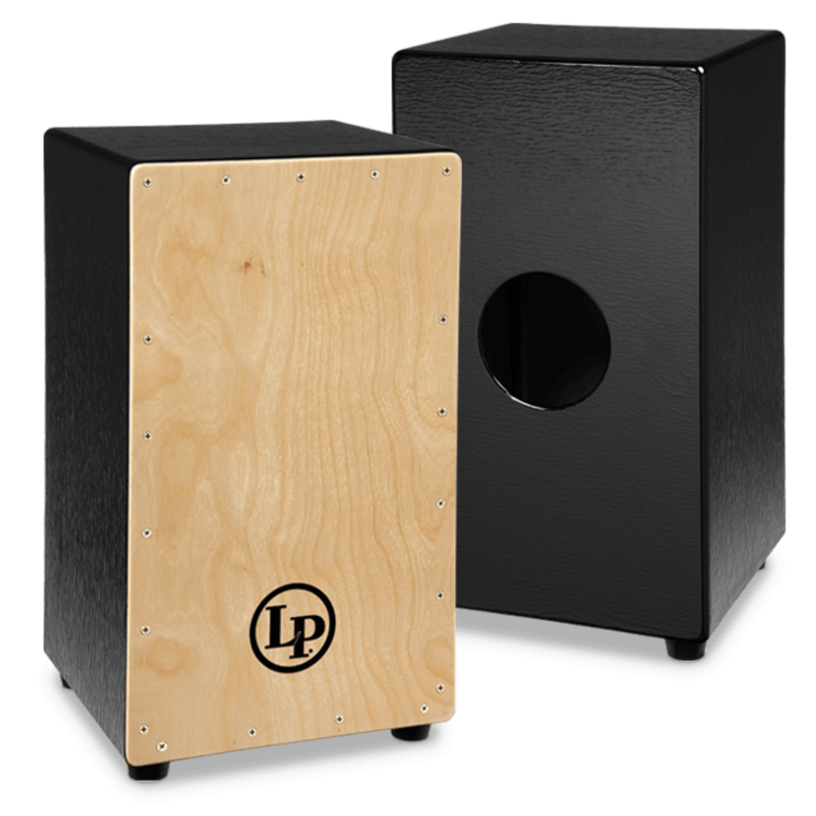 LP LP Black Box Cajon W/ Natural Faceplate LP1428NYN