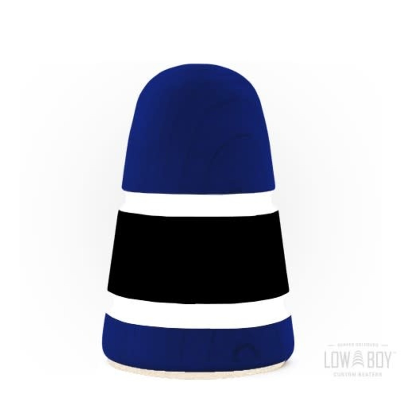 Low Boy Low Boy Felt Daddy Blue/Black/Blue With White Stripes