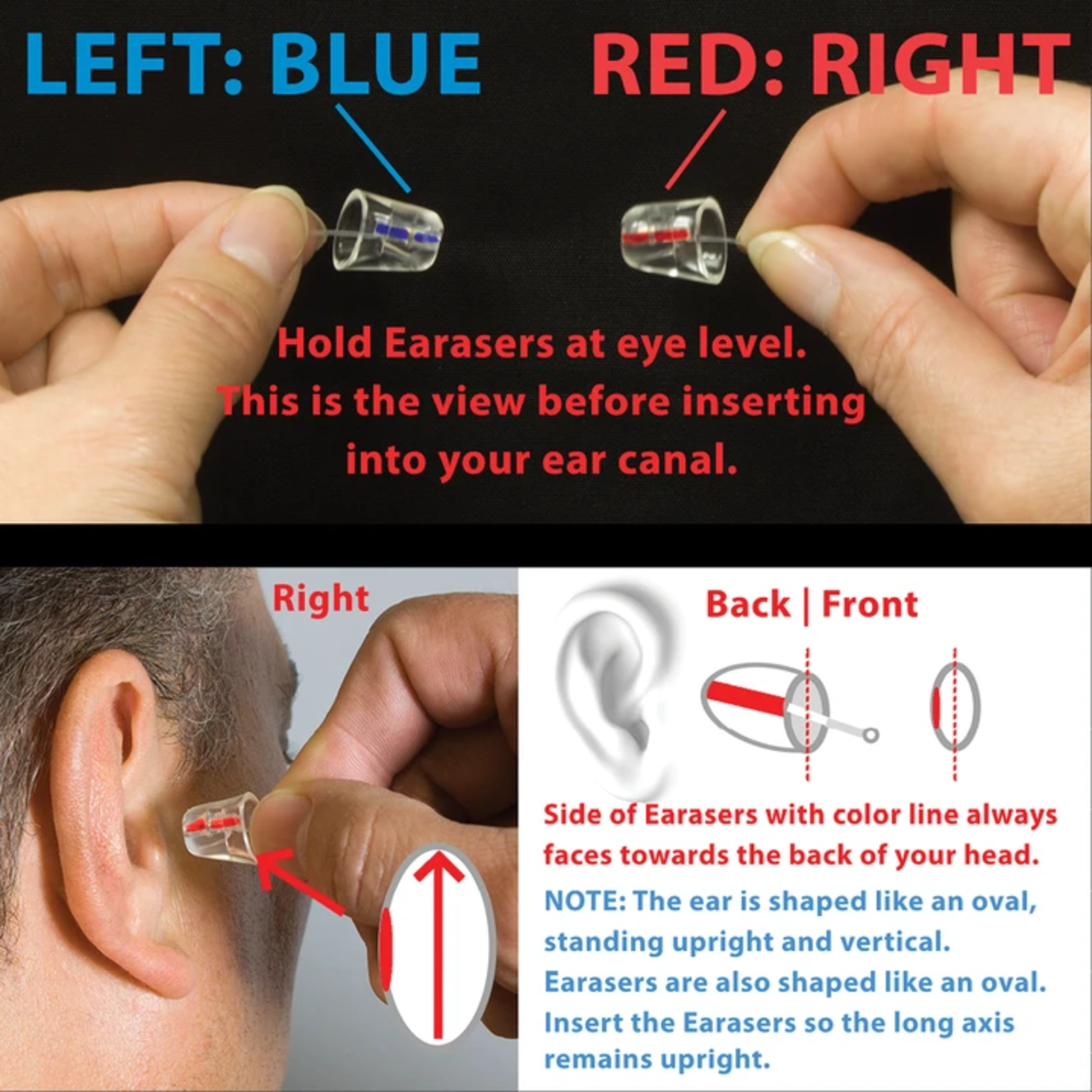 Earasers Earasers Earplugs (-31 db)