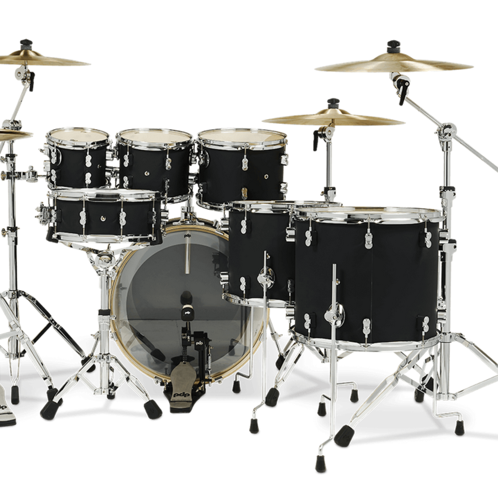 PDP PDP Concept Maple 7-Piece Shell Pack (Satin Black)