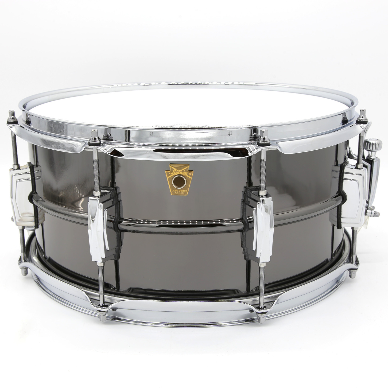 Ludwig Ludwig 6.5x14" 8-Lug Black Beauty Snare Drum LB415