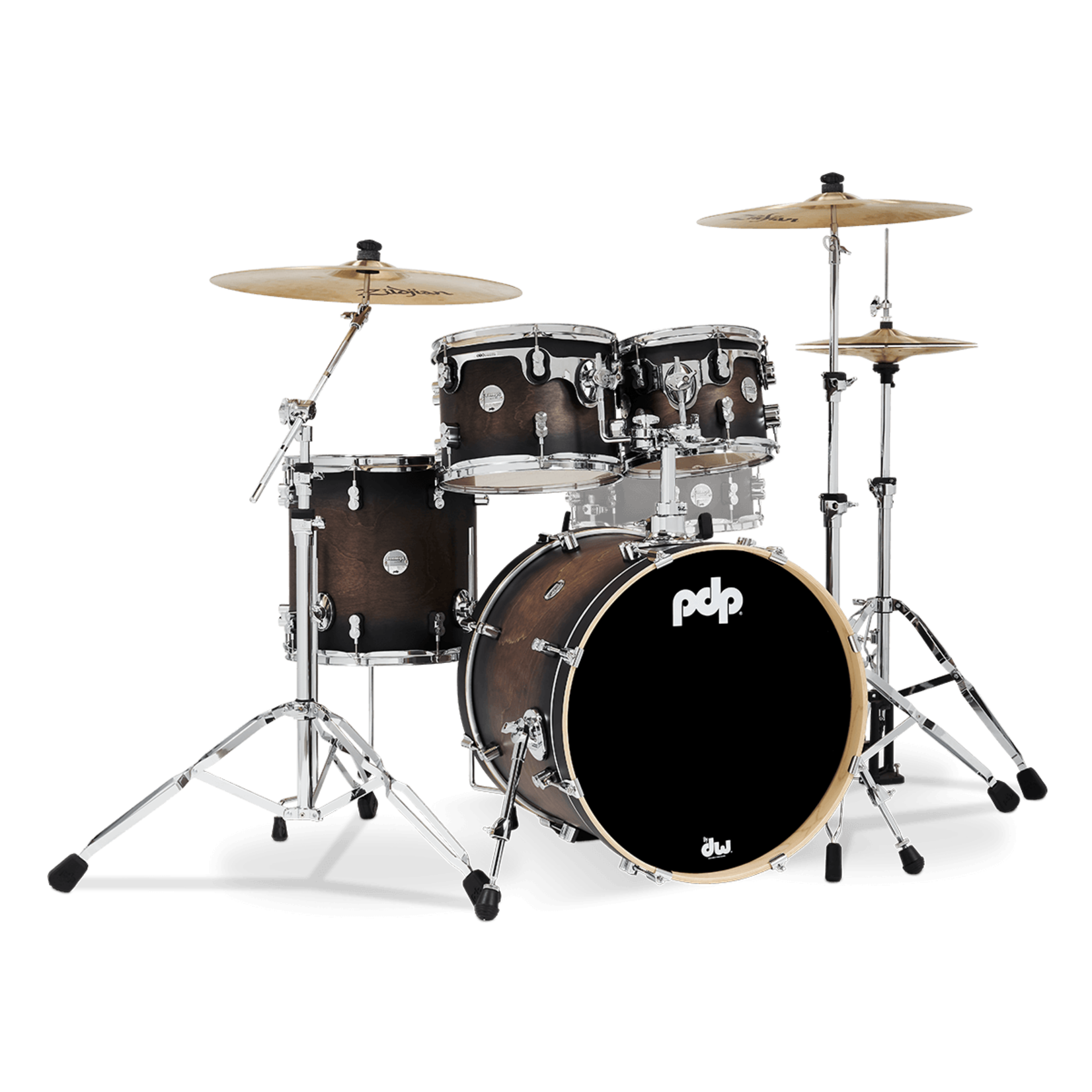 PDP Concept Limited Mapa Burl 4-piece Shell Pack with Hardware