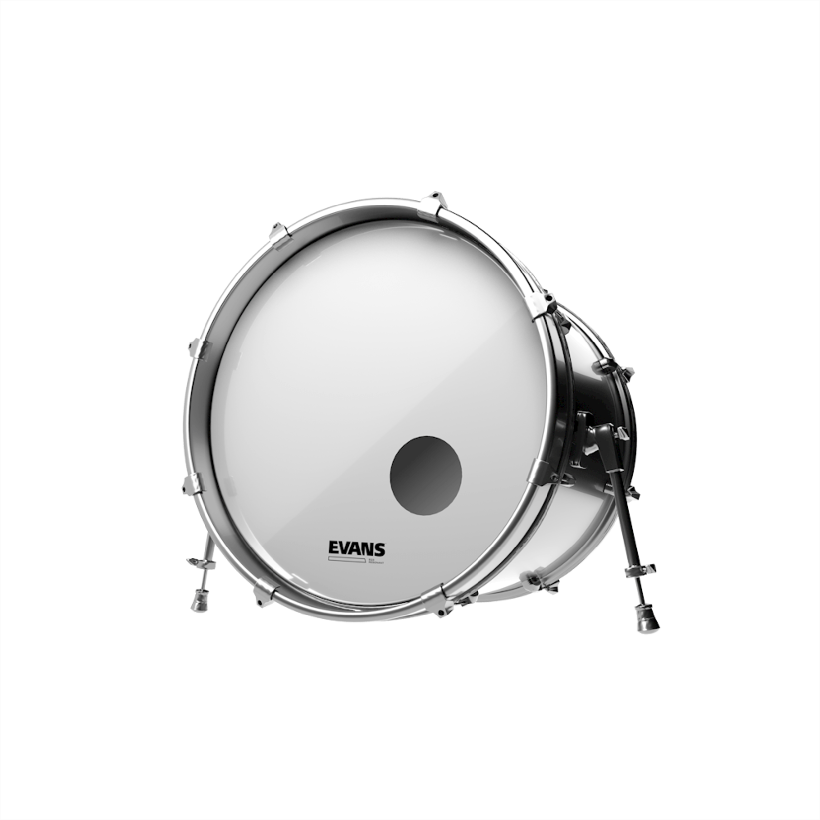 Evans Evans EQ3 Smooth White Bass Drumhead w/ Port