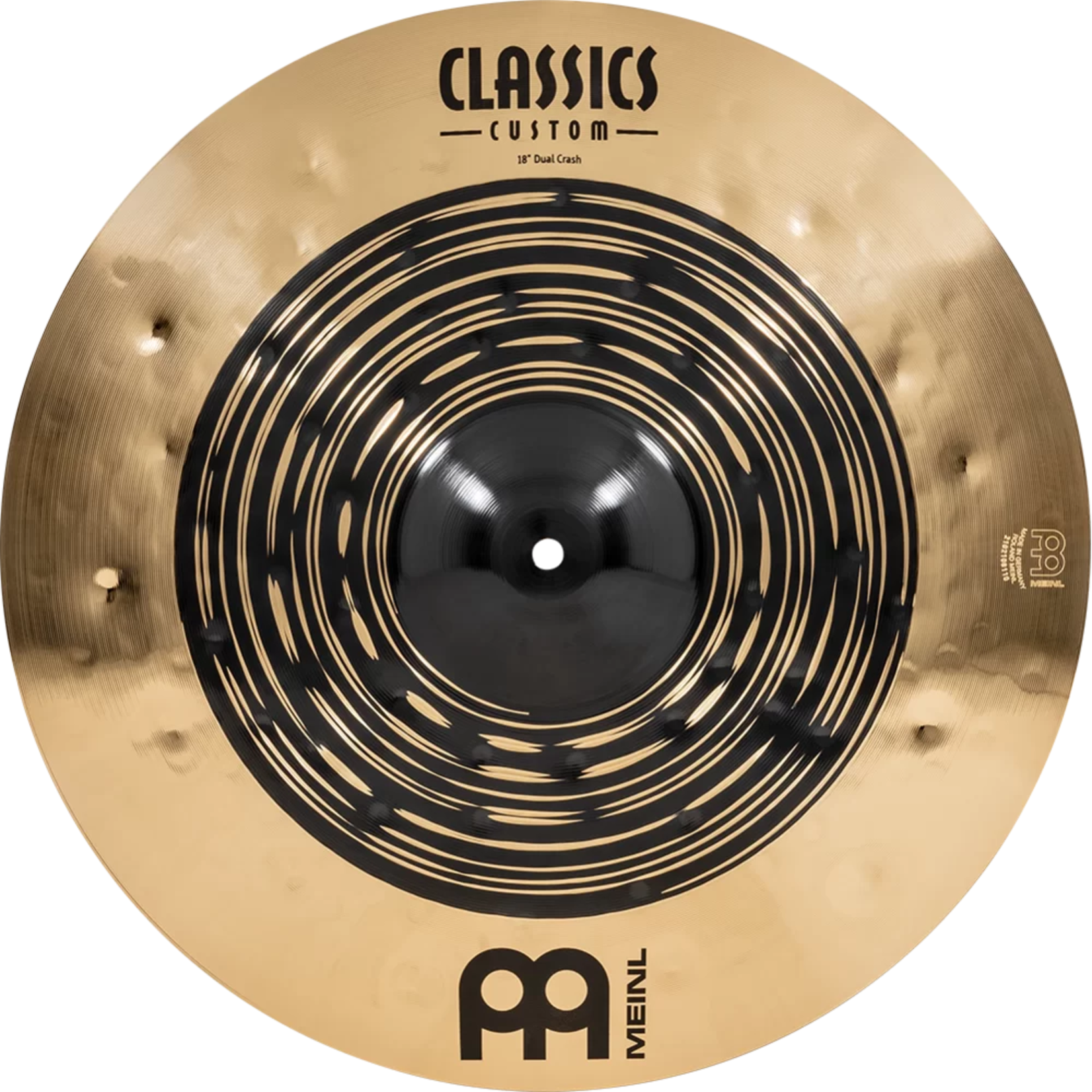 Meinl Meinl Classics Custom Dual 18" Crash CC18DUC