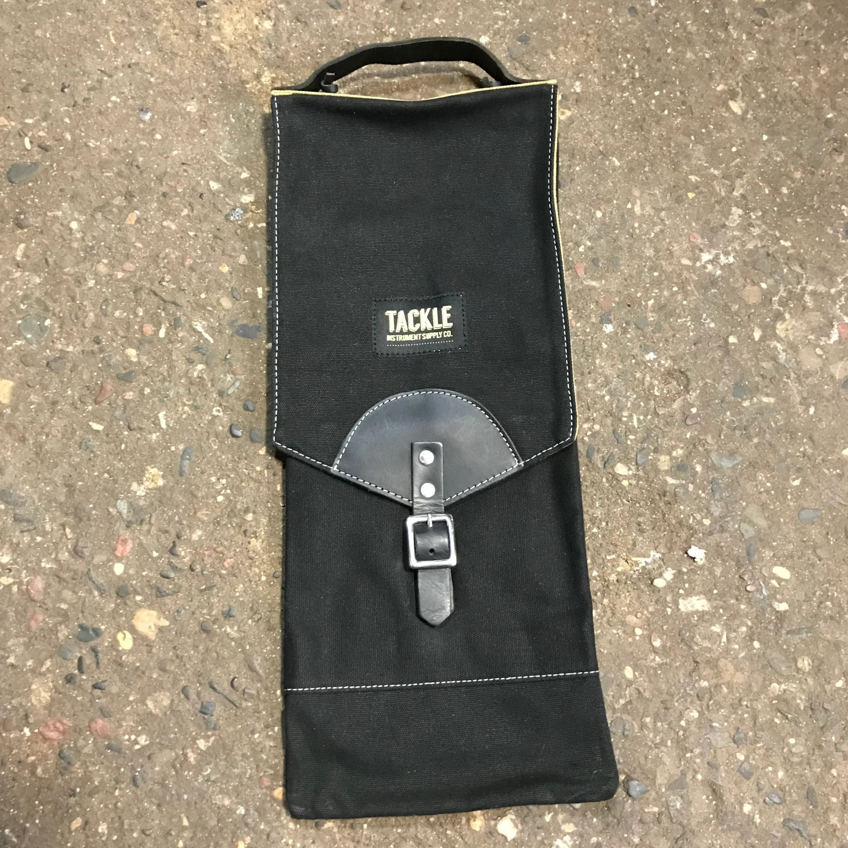 Tackle Instrument Tackle Instrument Waxed Canvas Compact Stick Bag Black