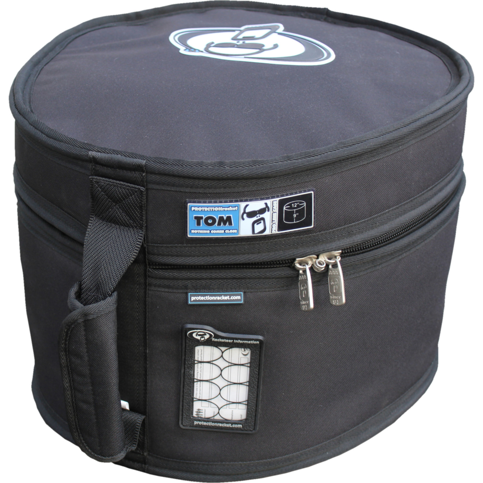 PROTECTION RACKET 8X10 EGG SHAPED TOM BAG 5010-10 - 2112 PERCUSSION