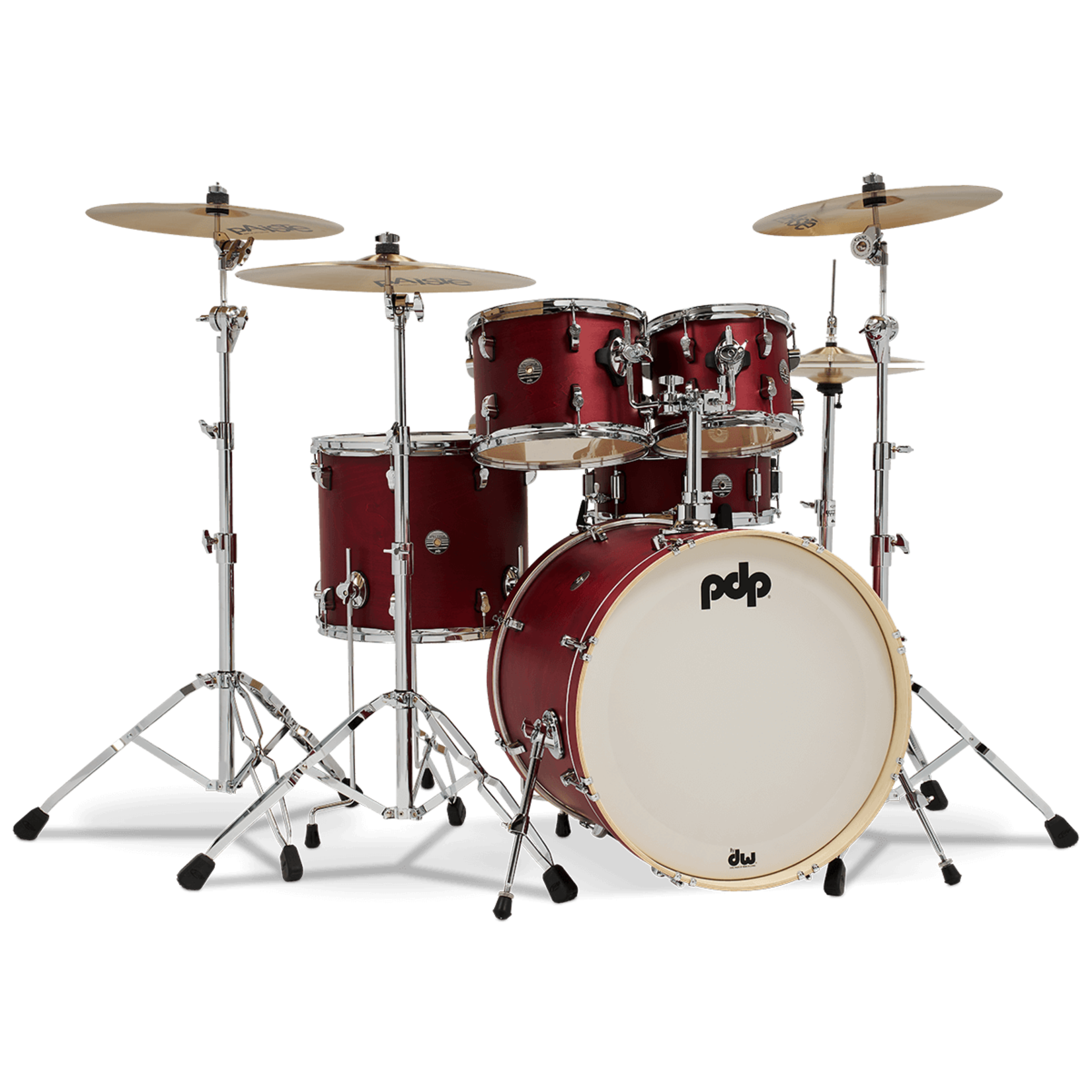 PDP PDP Spectrum 5-Piece Shell Pack (Cherry Stain) PDST2215RD