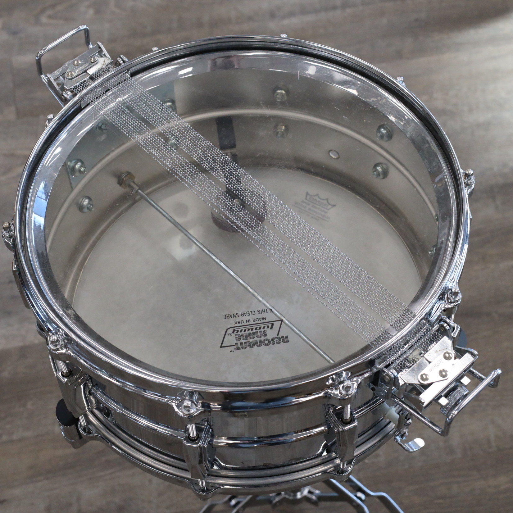 Ludwig Used Ludwig 1990s Supersensitive 6.5x14 Snare Drum w/Die-Cast Hoops LM411