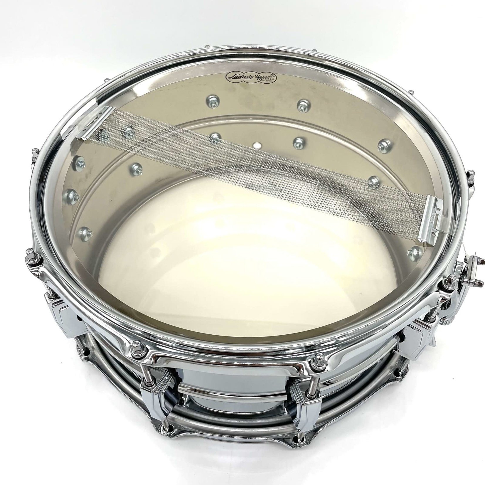 Ludwig Ludwig 6.5x14" Chrome Over Brass Supraphonic Snare Drum (B-Stock) LB402BB