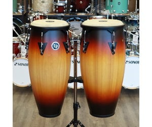 LP Aspire Congas 10-11 Set Oak Vintage Sunburst w. Black