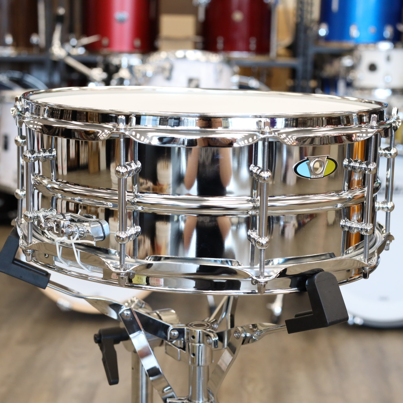 Ludwig Supralite スネアドラム スチール 4インチ ラディック