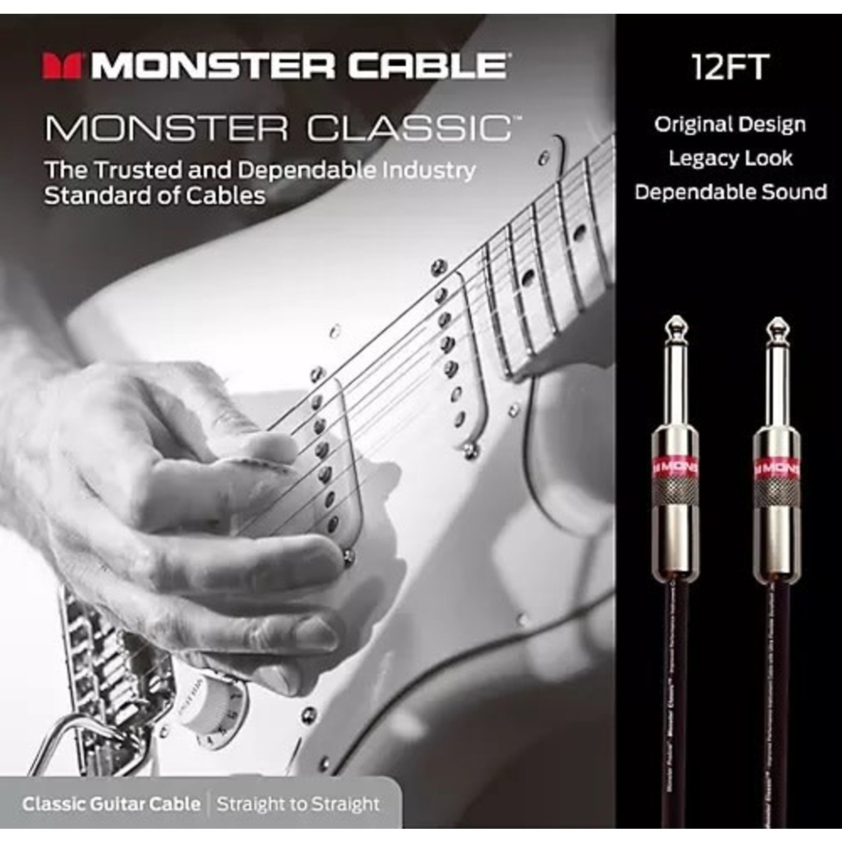 Monster Monster Classic 12'  Instrument Cable