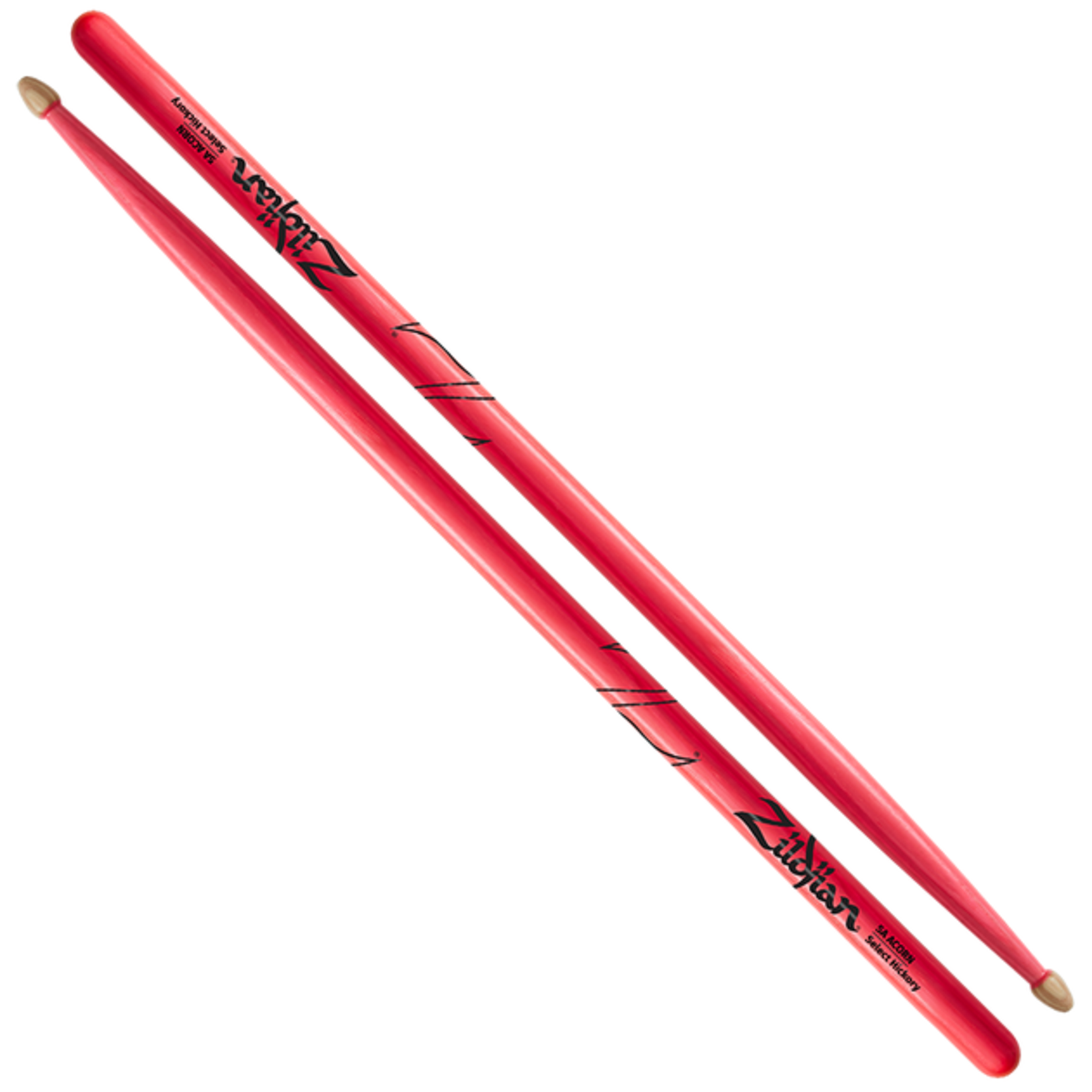 Zildjian Zildjian Neon Pink 5A Wood Tip Drumsticks