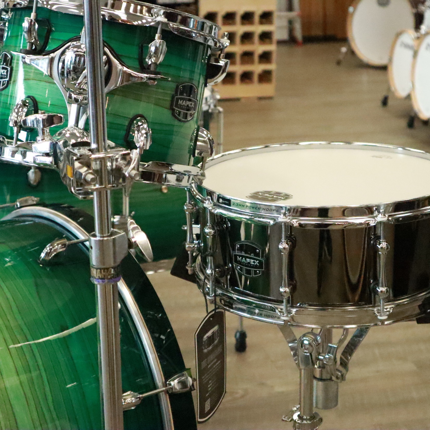 Mapex Mapex Armory 6-Pc Studioease Fast Shell Pack 10/12/14/16/22/14s (Emerald Burst) AR628SFUFG