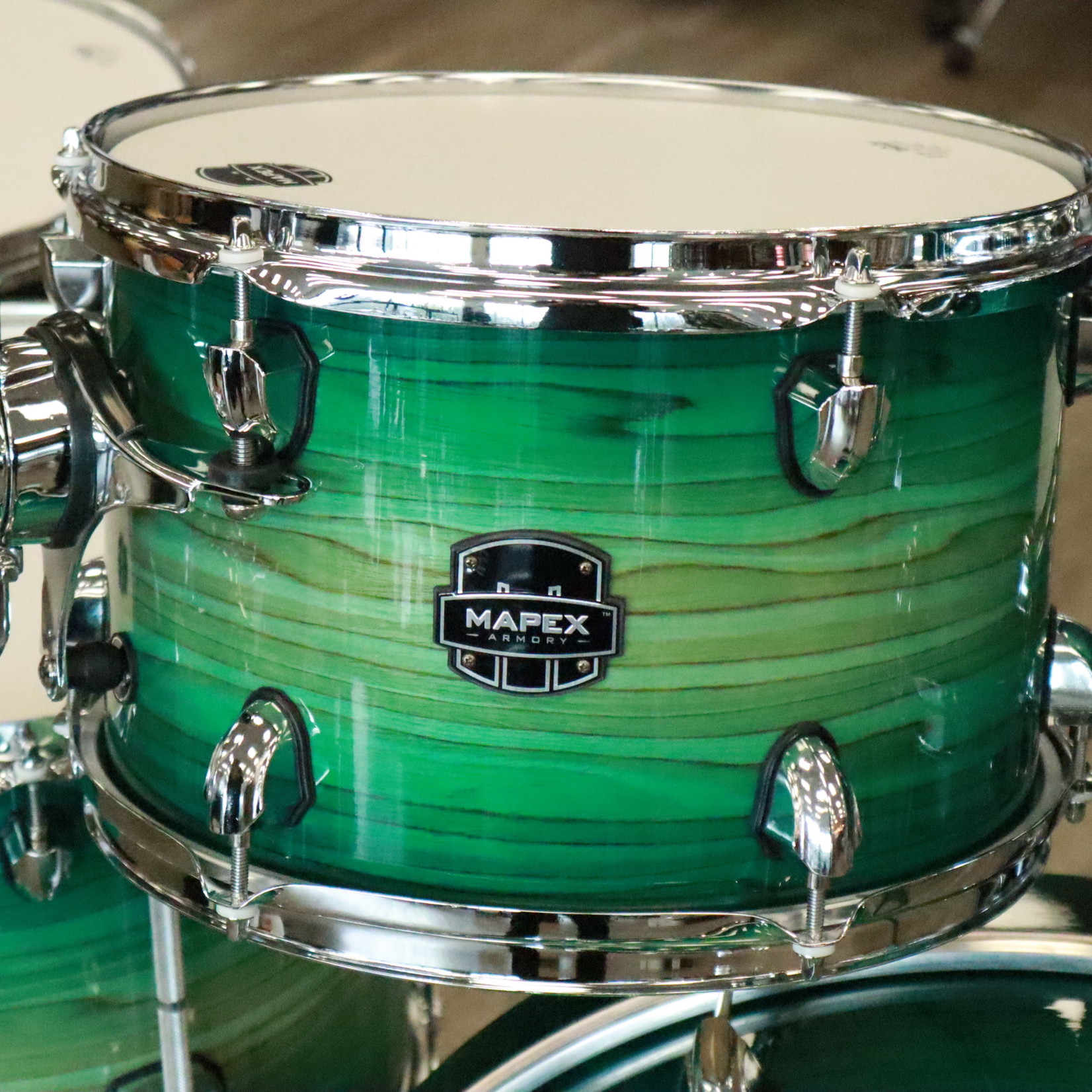 Mapex Mapex Armory 6-Pc Studioease Fast Shell Pack 10/12/14/16/22/14s (Emerald Burst) AR628SFUFG