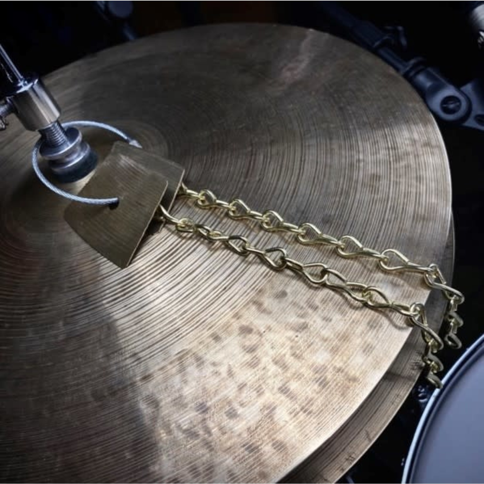 Stack Ring Percussion Stack Ring Brass Chain Gate Large