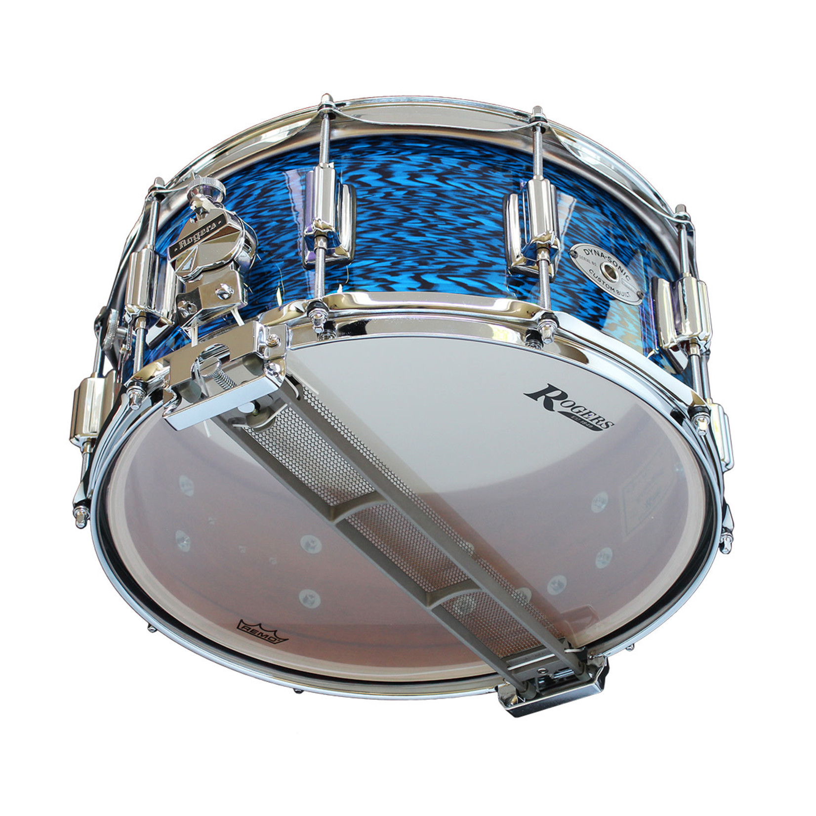 Rogers Rogers 6.5x14 Dyna-Sonic Classic Snare Drum Blue Onyx 37BLO