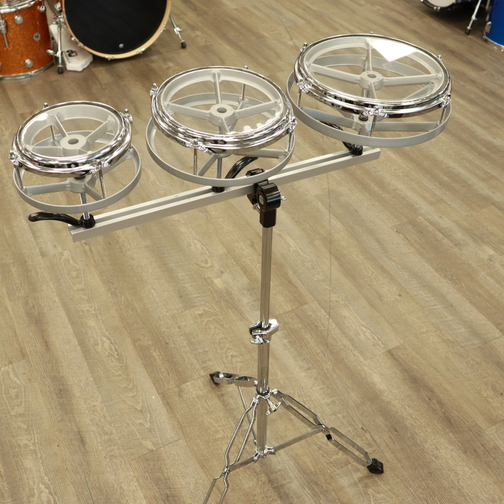 Cardinal Percussion Cardinal Spin Tune Toms 6", 8", 10" w/ Stand