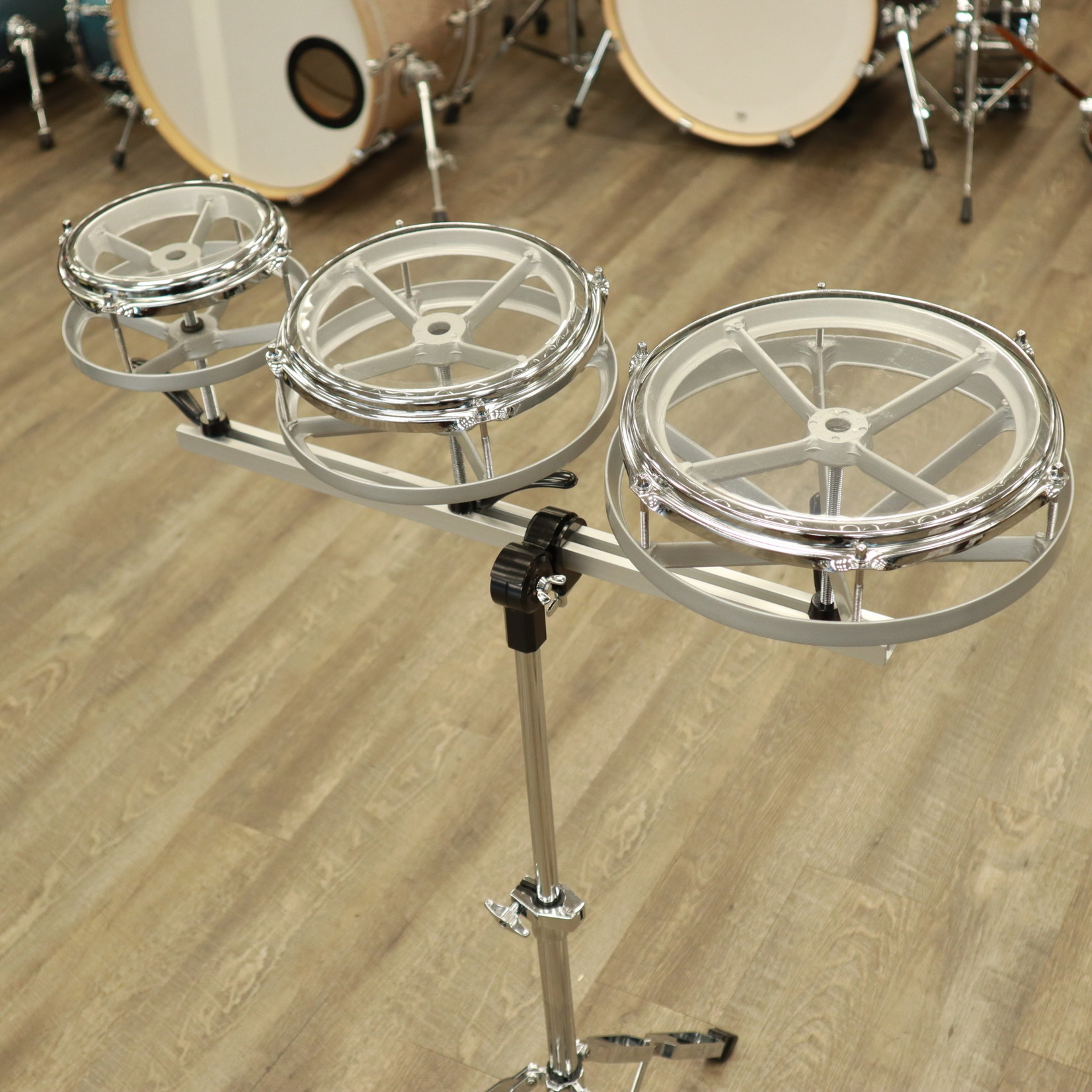 Cardinal Percussion Cardinal Spin Tune Toms 6", 8", 10" w/ Stand