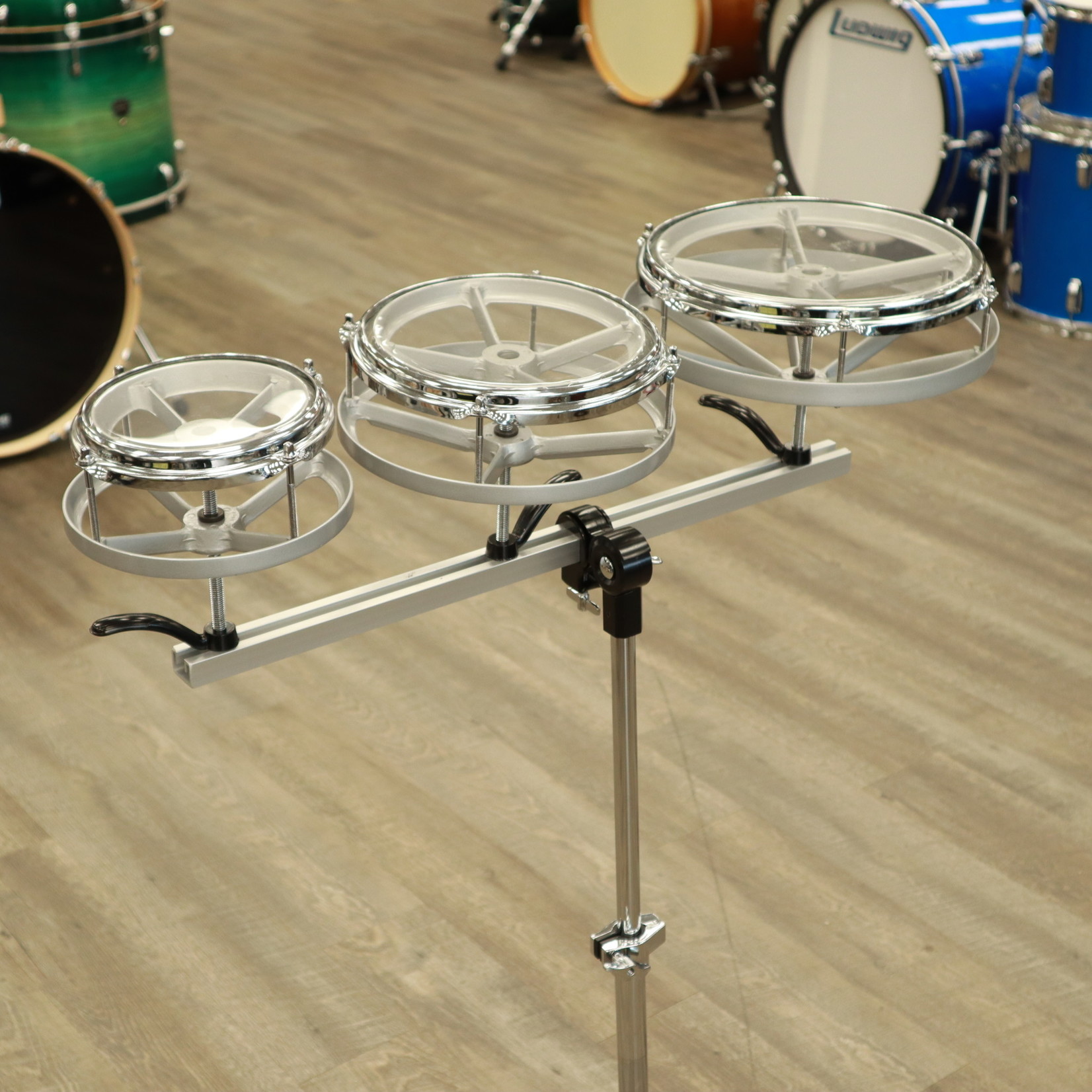 Cardinal Percussion Cardinal Spin Tune Toms 6", 8", 10" w/ Stand