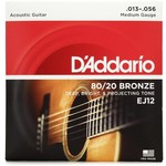 D'addario D'Addario EJ12 Medium Acoustic Strings