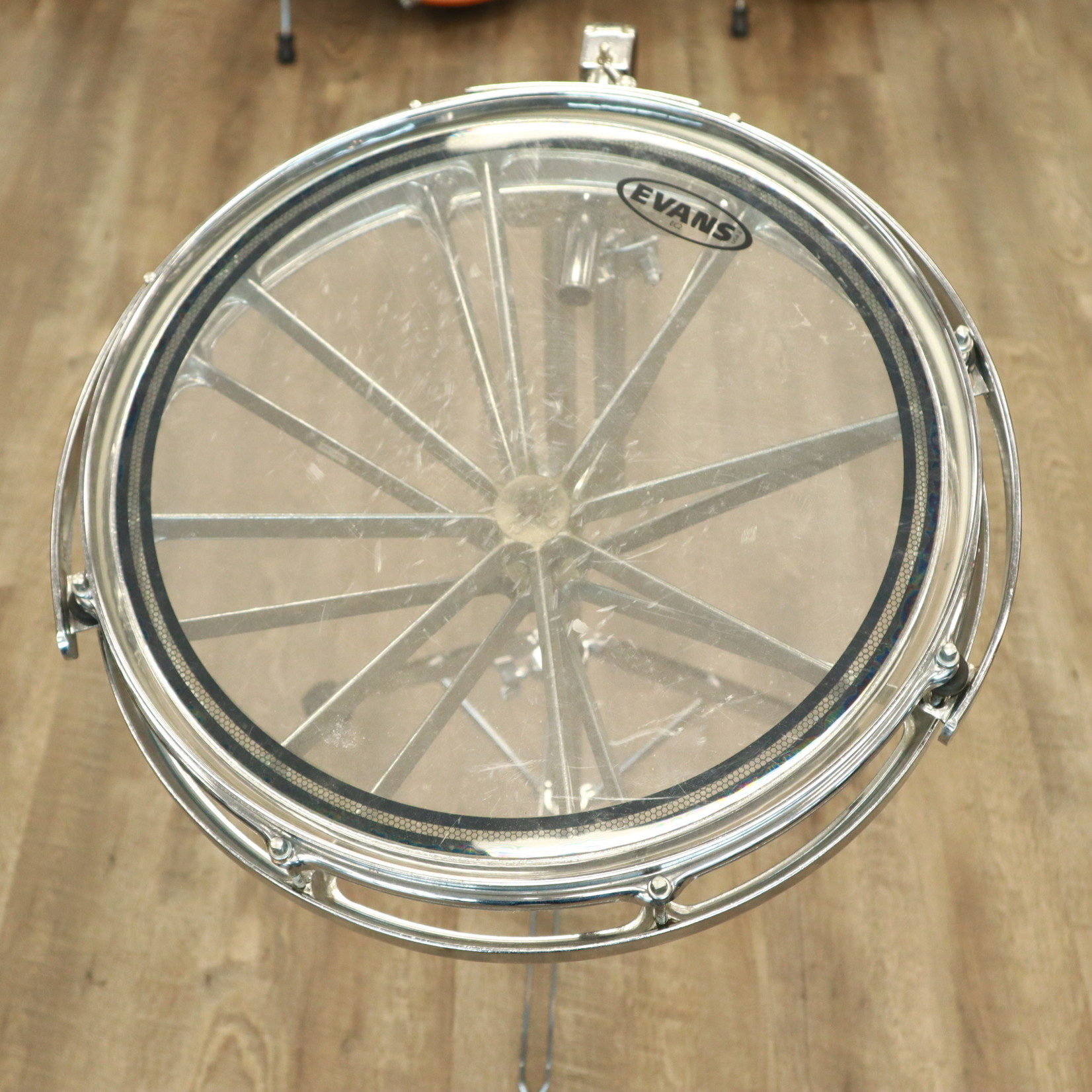Remo Used 16" Remo Stationary RotoTom w/ Rims Mount & Pearl Bracket