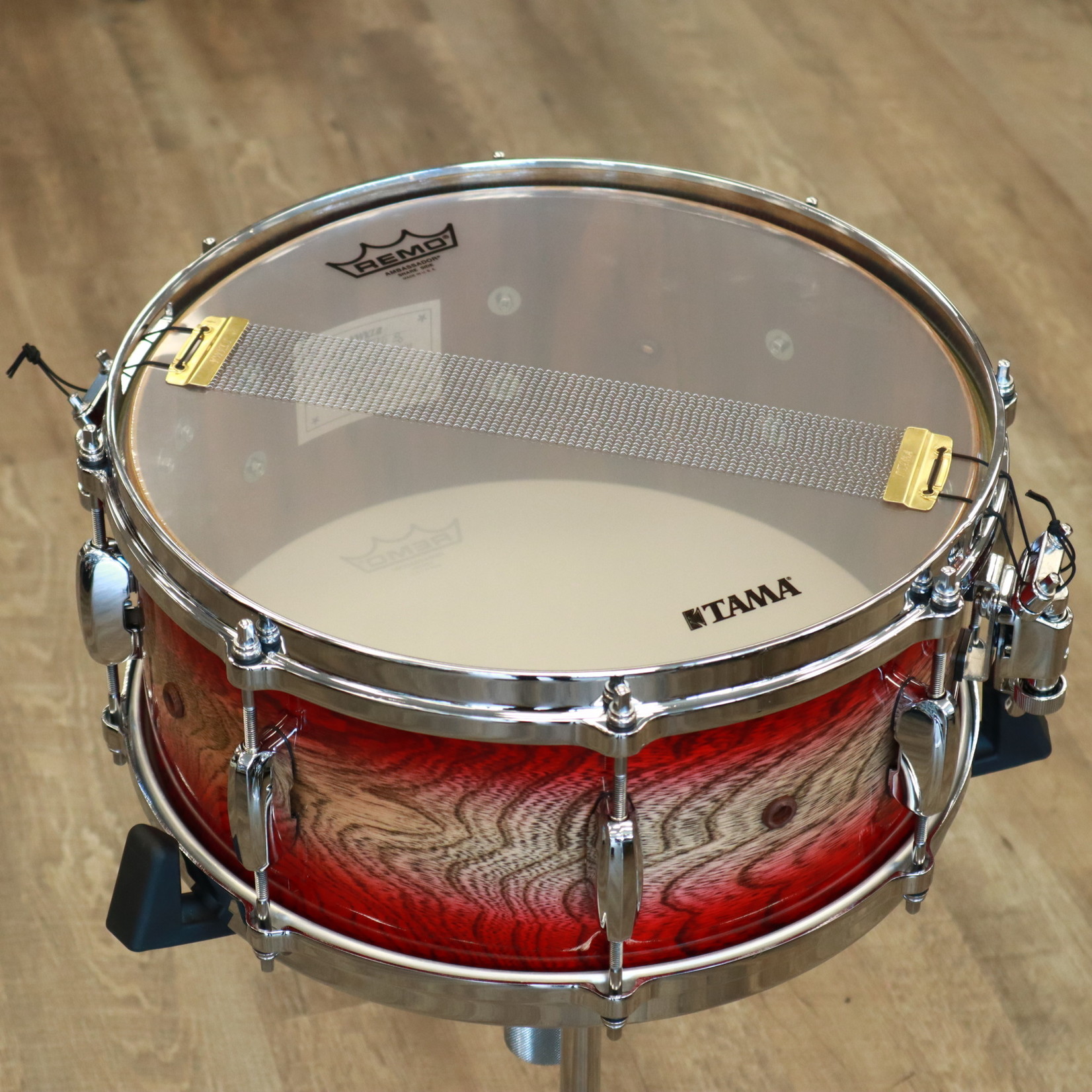 Tama Tama Star Walnut 6.5x14" Snare Drum (Garnet Japanese Sen Burst)