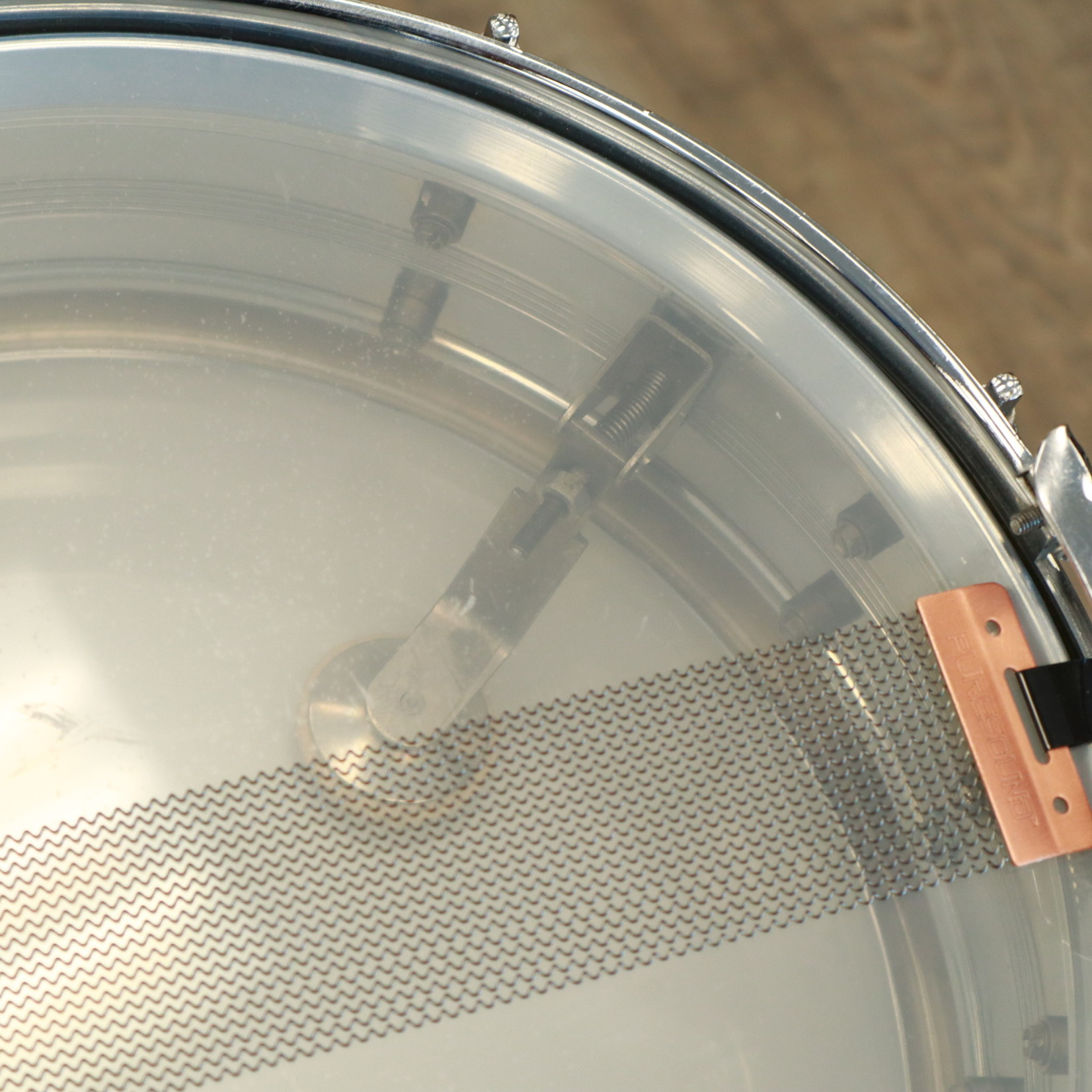 Rogers Used Rogers Dynasonic Chrome over Brass 5x14" Snare Drum