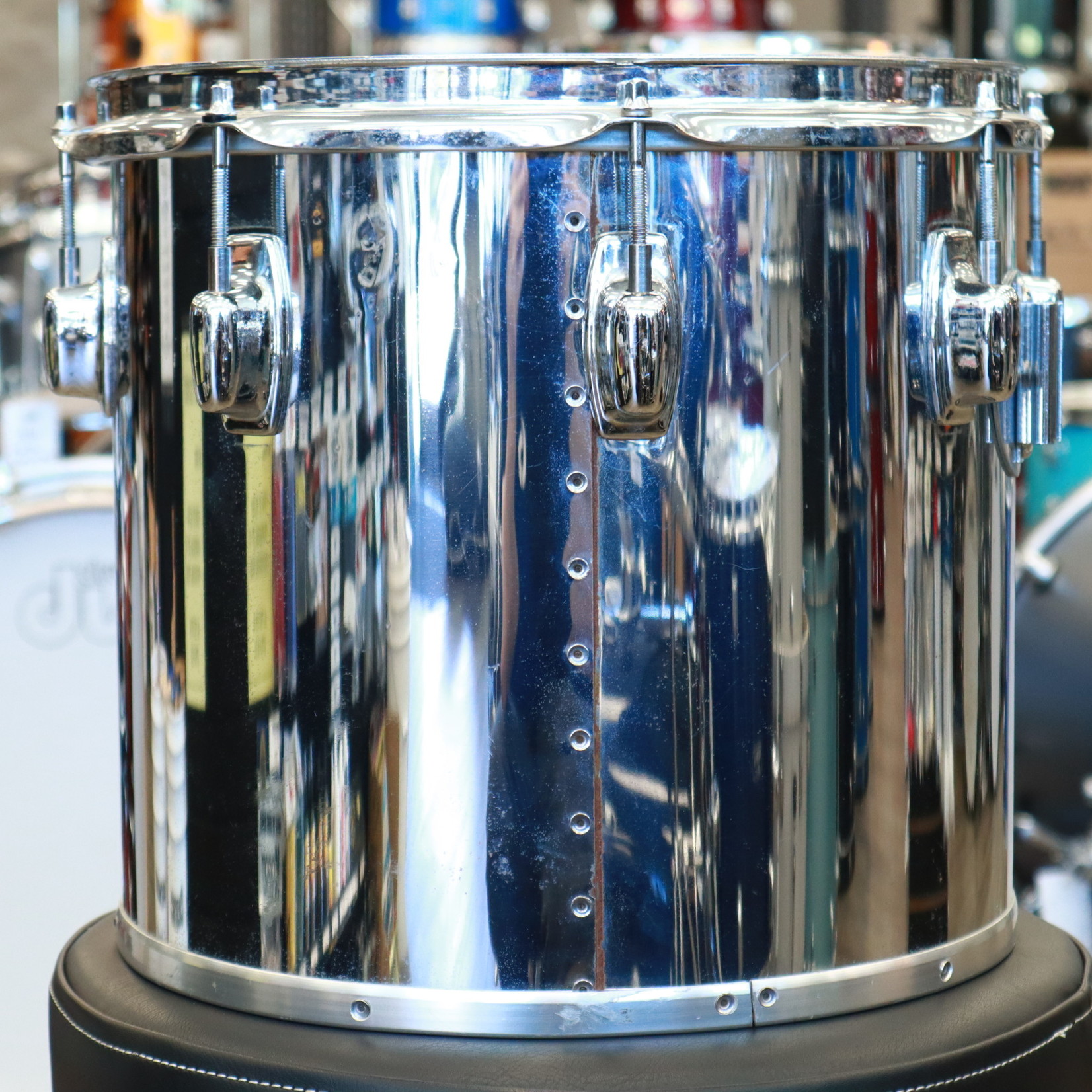 Ludwig Used '76 - '98 Ludwig Classic Maple 12" Concert Tom 6-Ply (Chrome Over Wood)