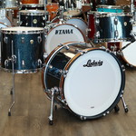 Ludwig Ludwig Classic Maple El Camino 3-Piece Shell Pack 12/14/20 (Black Sparkle With Gold Sparkle Accents)